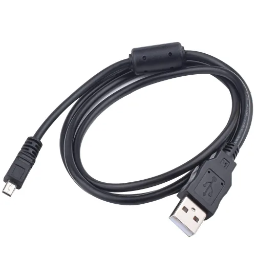 Vista 6 de Sqrmekoko Cable USB de carga y datos UC-E6 / UC-E23 para cámaras Nikon DSLR - Compatible con cable USB D3300, D3200, D5300, D7200, D750, Coolpix