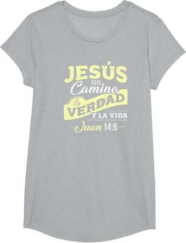 Vista 48 de Camisas de la Biblia de Jesus para los Cristianos Camiseta Española Negro
