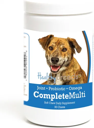 Vista 238 de Healthy Breeds Affenpinscher todo en uno multivitamínico suave masticable 60