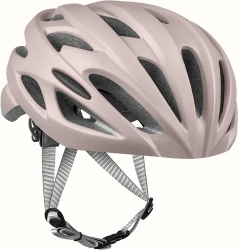 Vista 13 de Casco Retrospec Silas para Bicicleta de Carretera con 24 Ventilaciones y Luz de Seguridad LED Integrada - Protección Ciclista Ajustable para Adultos