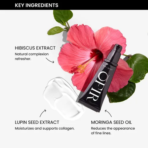 Vista 6 de OFIR Skin Prep Dewy Primer Serum Cuidado de la piel de maquillaje híbrido para preparación de piel radiante Imprimación facial hidratante que