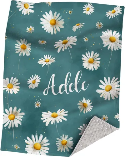 Vista 11 de Mantas personalizadas de flecha gris Minky con nombre, mantas personalizadas para niños y niños, manta de felpa suave para bebés recién nacidos