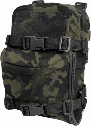 Vista 11 de Mochila táctica de hidratación para vejiga de hidratación de 2 litros, mochila de hidratación ligera MOLLE, transportador de agua para hidratación