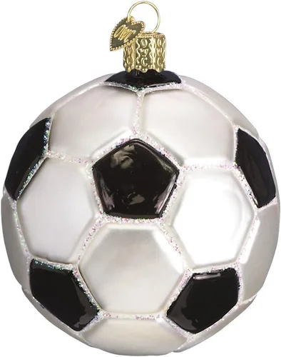 Vista 7 de Old World Christmas - Adorno de béisbol de vidrio soplado para árbol de Navidad, decoración festiva artesanal, colección deportiva