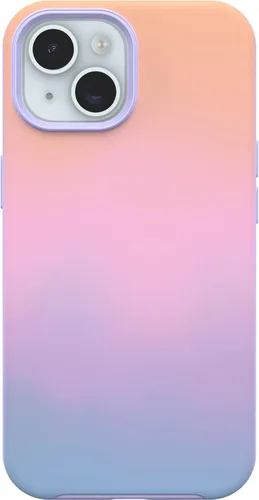 Vista 16 de OtterBox Funda para iPhone 16e, 15, 14 y 13 de la serie Symmetry, color negro, se ajusta a MagSafe, ultra suave, bordes elevados para proteger