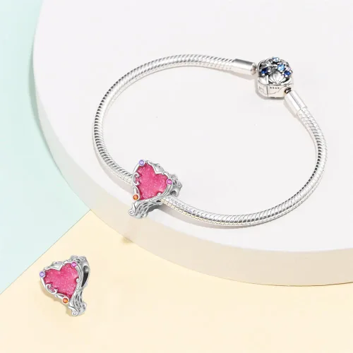 Vista 132 de KUNSIR Los abalorios se adaptan a pulseras Pandora para mujer, plata de ley 925, cuentas colgantes de joyería para niñas, dijes de feliz cumpleaños