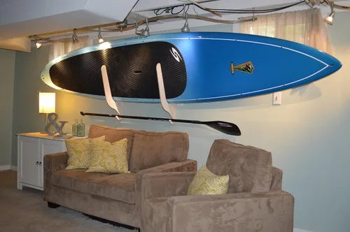 Vista 4 de The Harbor SUP Paddle Board Estante de almacenamiento de pared