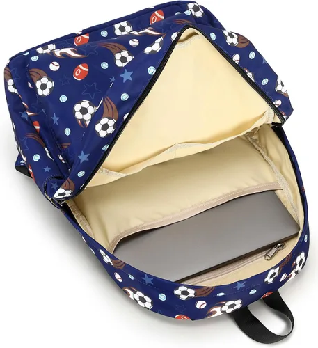 Vista 6 de CAMTOP Mochila preescolar para niños, mochila de jardín de infantes, mochila escolar, M