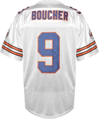 Vista 2 de Phoneutrix Bobby Boucher #9 The Waterboy Adam Sandler Movie Mud Dogs Bourbon Bowl Camiseta de fútbol