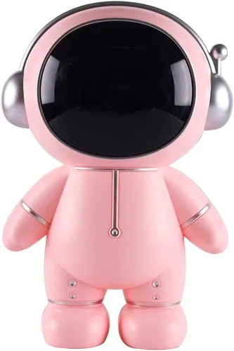 Vista 10 de Alcancía de astronauta, bonita caja de dinero de astronauta, figura de astronauta, decoración de escritorio, estatua, adorno divertido de astronauta