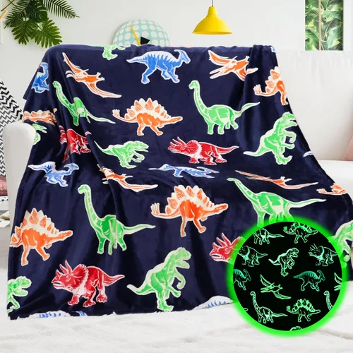 Vista 7 de Manta de ajolote para niños, regalo de juguete de ajolote para niños de 3 a 8 años, suave y acogedora manta de forro polar azul marino para cuna