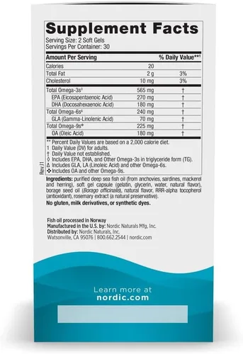 Vista 2 de Complete Omega de limón de Nordic Naturals, 1770, 60, 1, 1