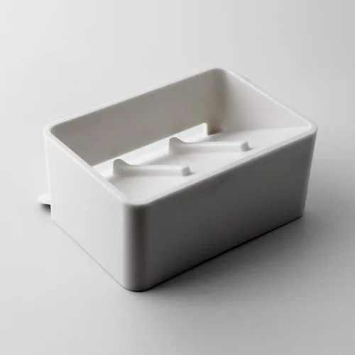 Vista 8 de Soap Mate - Jabonera inclinada con autodrenante y secado, ahorrador de jabón natural rápido para baño, ducha y fregadero de cocina (blanco frío)
