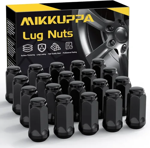 Vista 17 de MIKKUPPA Tuercas de rueda 9/16-18 - Reemplazo para Dodge Dakota 2005-2011, Durango 2004-2009, RAM 1500 2004-2009, RAM 2500 1994-2010, RAM 3500