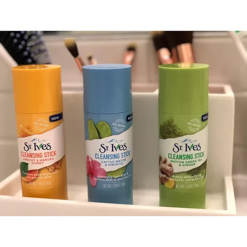 Vista 4 de St. Ives Barra limpiadora, albaricoque y miel de manuka 1.6 oz
