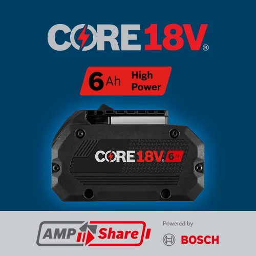 Vista 12 de Bosch GBA18V60 18V CORE18V Batería de iones de litio de 6 Ah de alta potencia