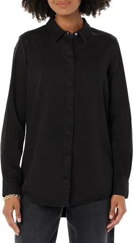 Vista 4 de Goodthreads Camisa vaquera de manga larga para mujer