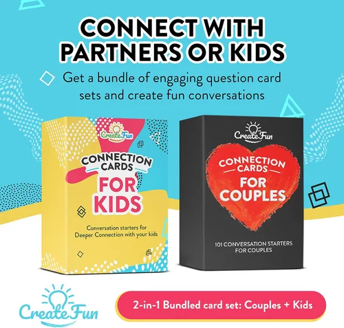 Vista 9 de Juego de tarjetas de conversación para niños y adultos 202 iniciadores de conversación familiar para una conexión más profunda para parejas