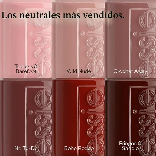 Vista 7 de essie - Esmalte de uñas de calidad de salón, vegano, Odd Squad, marrón rico, colección Odd Squad, 0.46 fl oz