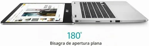 Vista 5 de ASUS ChromeBook/SILVER/14.0 FHD no táctil/N4020/4GB/Intel UMA/64GB/Chrome