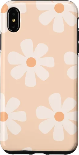 Vista 11 de Orange Floral Aesthetics Daisy Flower Daisies Pattern Case for iPhone 16