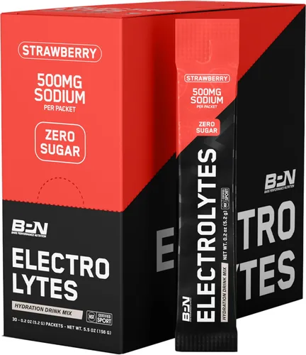 Vista 11 de BARE PERFORMANCE NUTRITION, BPN Electrolytes Go Pack, paquetes de mezcla de bebida de hidratación, lima limón, 30 porciones