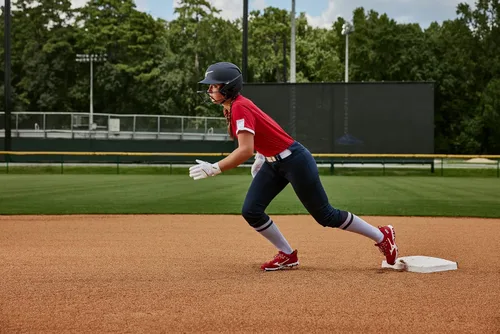 Vista 4 de Mizuno Girls' Belted Fastpitch Softball Pant