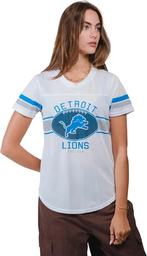 Vista 36 de Ultra Game Women's NFL Official Soft Mesh Varsity Stripe T-Shirt