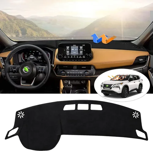 Vista 30 de CARTIST Cubierta de tablero Compatible con Toyota 4Runner 2010-2023 2024 Cubierta de tablero para 4Runner Accesorios Alfombra antideslizante