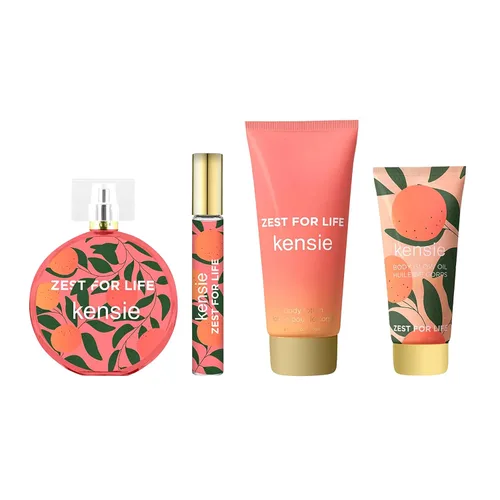Vista 2 de kensie Zest for Life - Juego de regalo de 4 piezas EDP, 3.4 onzas líquidas