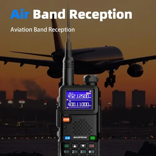 Vista 12 de Baofeng Radio UV-5RM Radio de Jamón de mano UV5R Walkie Talkies de largo
