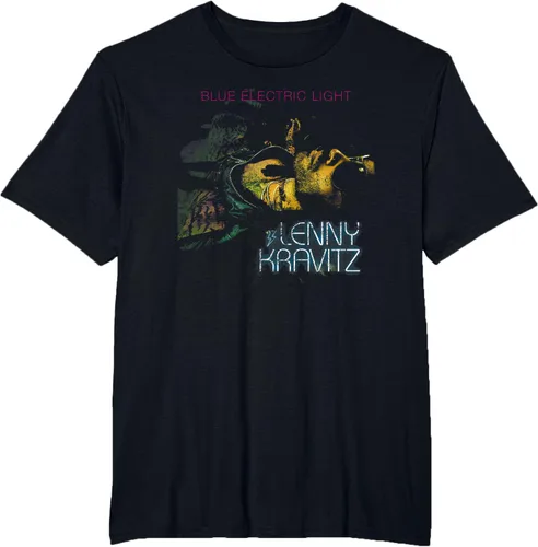 Vista 3 de Lenny Kravitz - Camiseta eléctrica azul, Negro