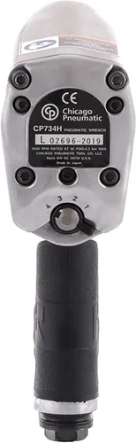 Vista 5 de Chicago Pneumatic CP734H, llave de impacto neumática para servicio pesado de 1/2 pulgada