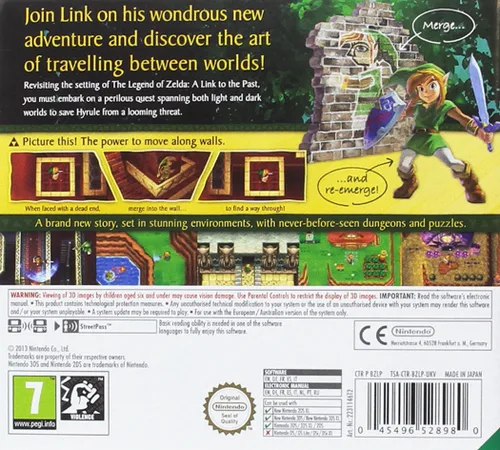 Vista 2 de Nintendo Selects - Legend of Zelda A Link Between Worlds (Nintendo 3DS)