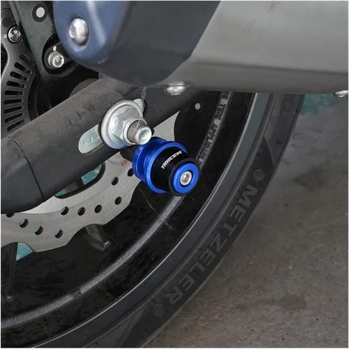 Vista 3 de Tornillos de soporte deslizante para motocicleta CNC de 0.236 in para Yamaha Tracer MT-09 MT-07 MT09 MT07 Tracer 700/GT 900/GT 900/GT Anticaída Negro