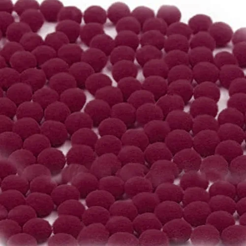 Vista 32 de 1000 pompones para manualidades de 1 pulgada, bolas de pompón mullidas de Navidad, pequeñas bolas de pompones para manualidades, proyectos