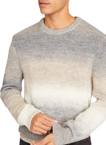 Vista 3 de Club Monaco Suéter de cuello redondo Ombre para hombre