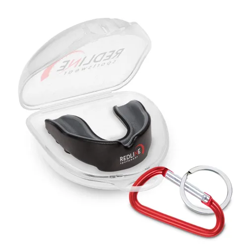 Vista 9 de Protector bucal Redline Sportswear con estuche ventilado - Protección para todos los deportes de contacto, Azul