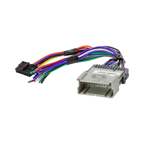 Vista 7 de Scosche GM2K-WP - Adaptador de interfaz de repuesto estéreo de fábrica, compatible con vehículos GM seleccionados 2000-13, arnés de cableado