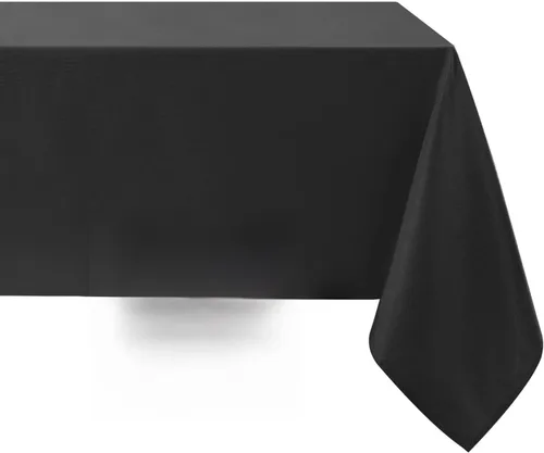 Vista 34 de Softalker - Mantel rectangular, impermeable y resistente a las manchas, mantel cuadrado de tela sin arrugas, lavable, cubierta de mesa de poliéster