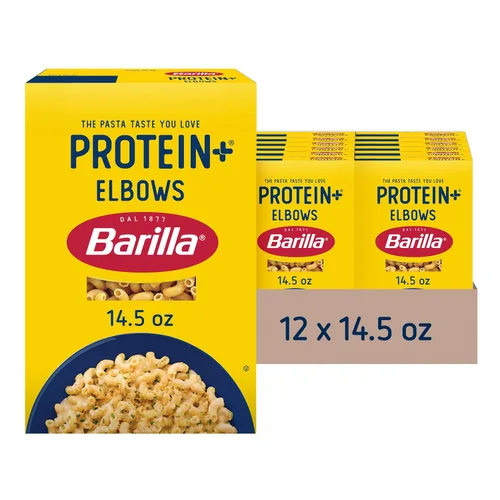 Vista 12 de BARILLA Protein+ (Plus) Angel Hair - Proteína de lentejas, garbanzos y guisantes - Buena fuente de proteína a base de plantas, pasta de proteínas