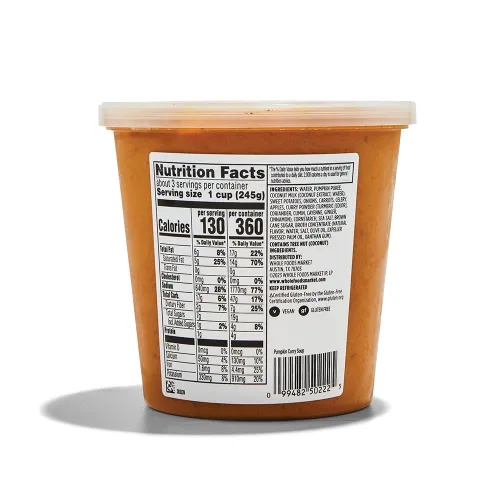 Vista 2 de Whole Foods Market Kitchens - Sopa de curry de calabaza, 24 onzas