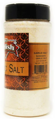 Vista 5 de Sal de ajo de Its Delish (tarro mediano)