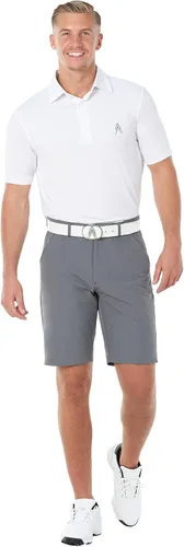 Vista 4 de Royal & Awesome Mens Golf Shorts, Slim Fit Golf Shorts, Stretch & Breathable Fabric, Quick Dry, Water Repellent Carbón vegetal
