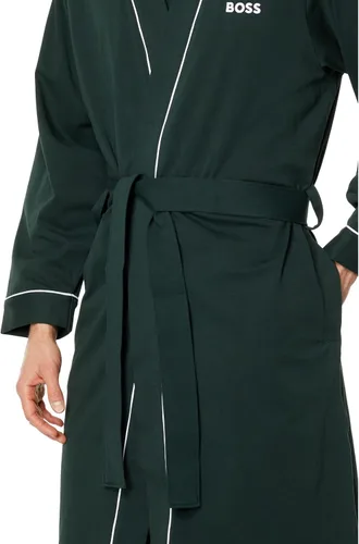 Vista 3 de BOSS mens Cotton Kimono Robe