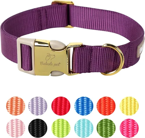 Vista 8 de Lindo Collar de Corduroy para Perro - Collar Ajustable Negro para Perros Pequeños de 4-10lbs, Resistente al Desvanecimiento con Cierre Seguro