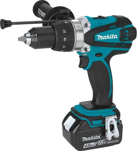 Vista 2 de Makita XPH03MB 18V LXT® Kit de taladro de martillo inalámbrico de iones de litio de 1/2" (4.0Ah)