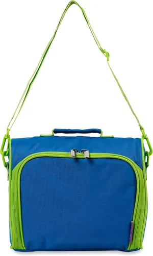 Vista 6 de J World New York Casey - Lonchera pequeña para adultos. Lonchera aislada de tamaño mediano para niños, color negro, 9.5 x 10 x 3.5 pulgadas