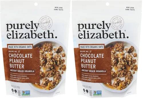 Vista 9 de Purely Elizabeth, granola orgánica de grano antiguo