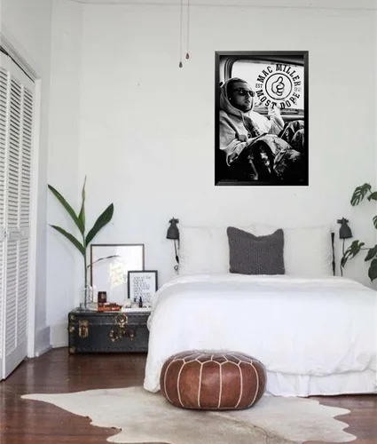 Vista 2 de Buyartforless - Póster de Mac Miller enmarcado (36 x 24 pulgadas)